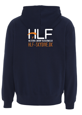 Cotton Hood Zip Sweat med HLF ryglogo